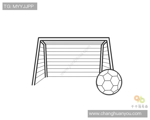 足球球星卡通人物简笔画创作技巧与表达风格分析